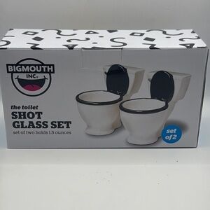 BigMouth Inc. Toilet Shot Glass Set